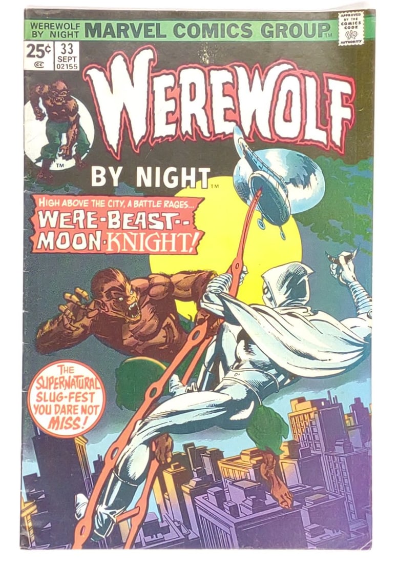 Werewolf By Night #33 Marvel Comic (Moon Knight) (1 of 6)
