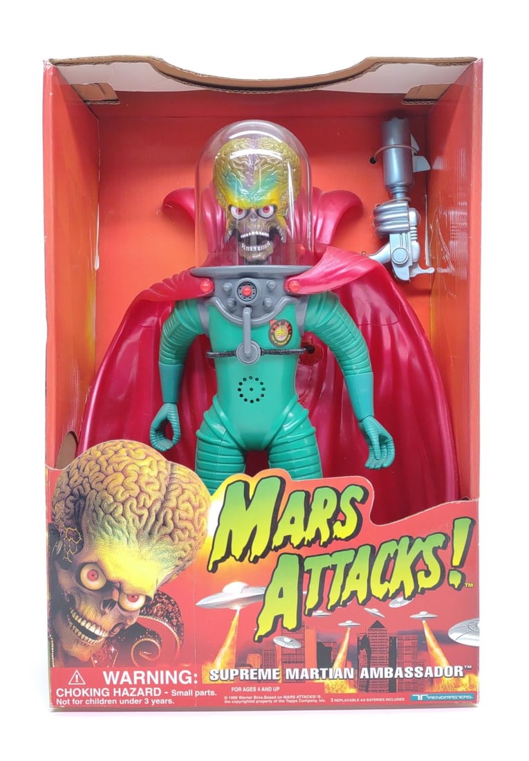 1996 Mars Attacks Supreme Martian Action Figure (1 of 7)