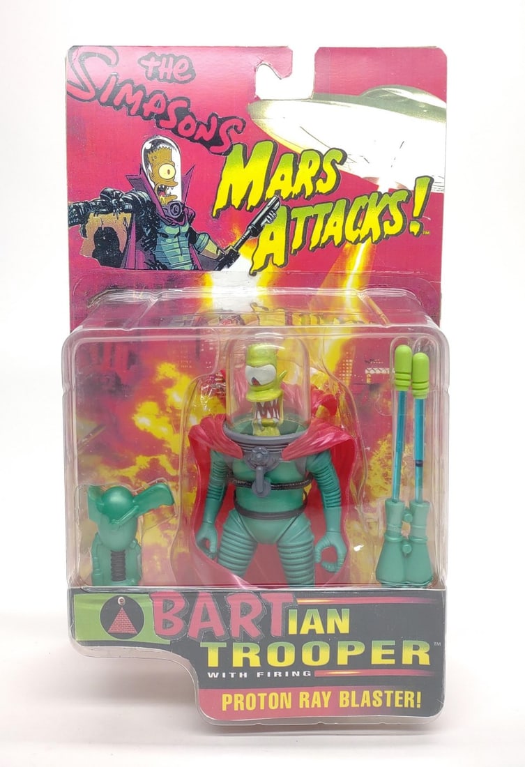 Custom Simpsons Mars Attacks Action figure (1 of 6)