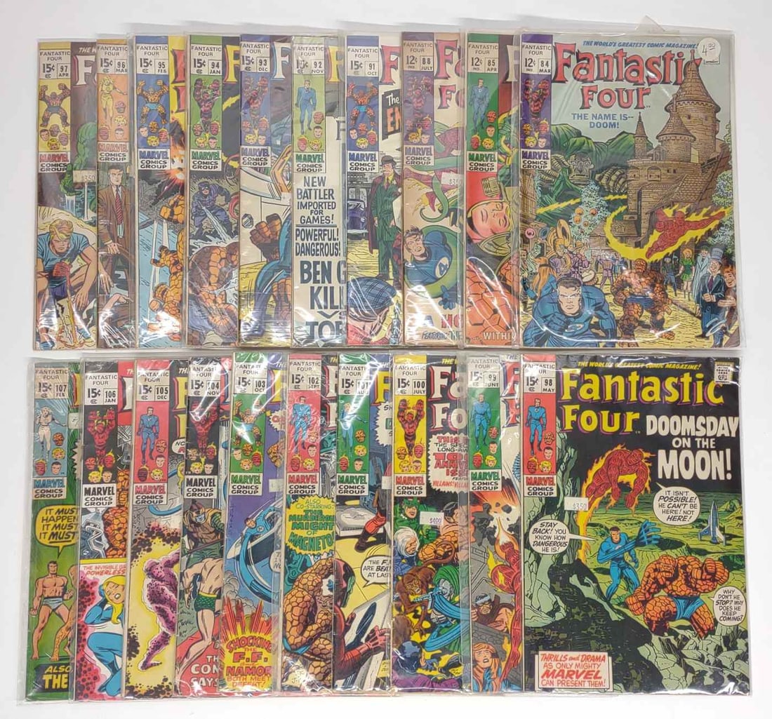 (20) Fantastic Four #84-107 Marvel Comics (1 of 7)