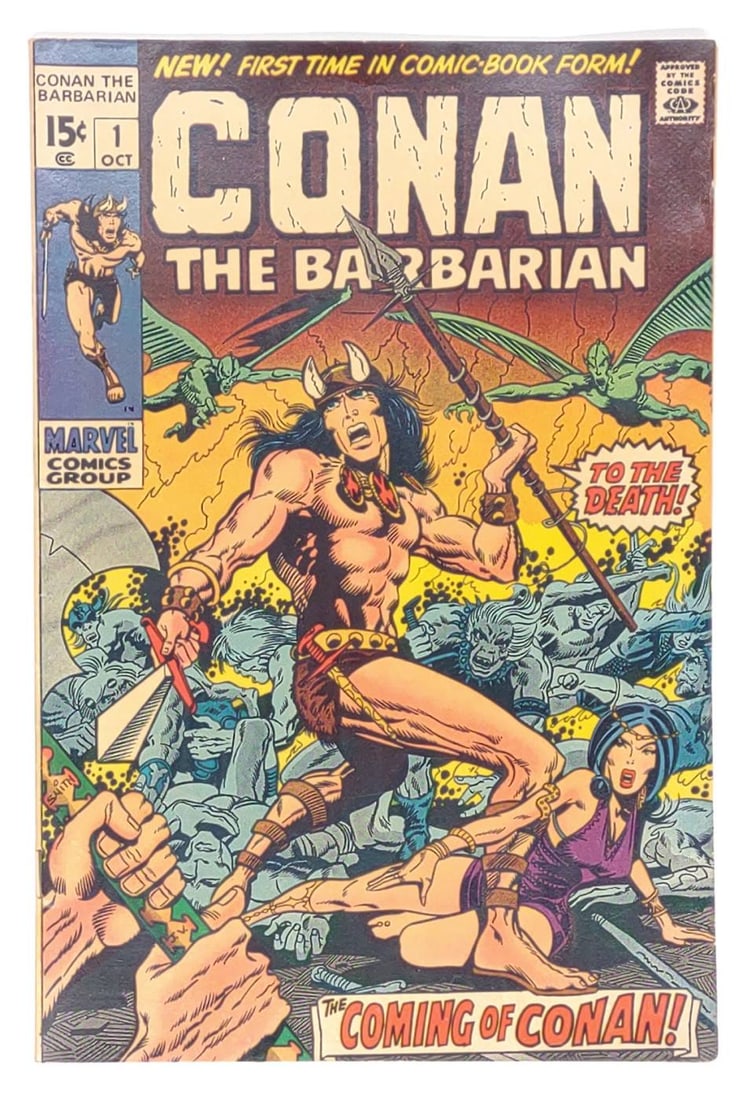 Conan The Barbarian #1 Marvel Comic Book (1970) (1 of 6)