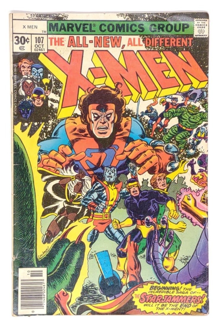 X-Men #107 Marvel Comic Book (1 of 6)