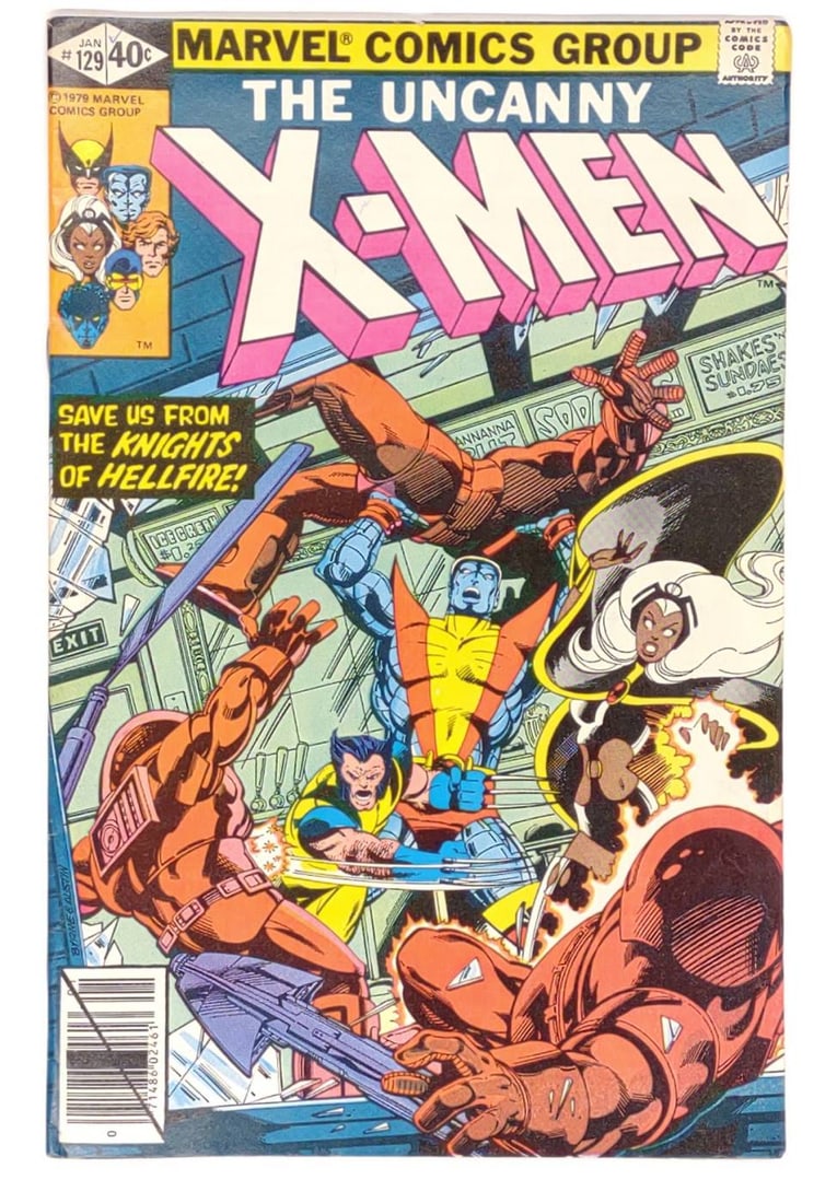 X-Men #129 Marvel Comic Book (1 of 6)