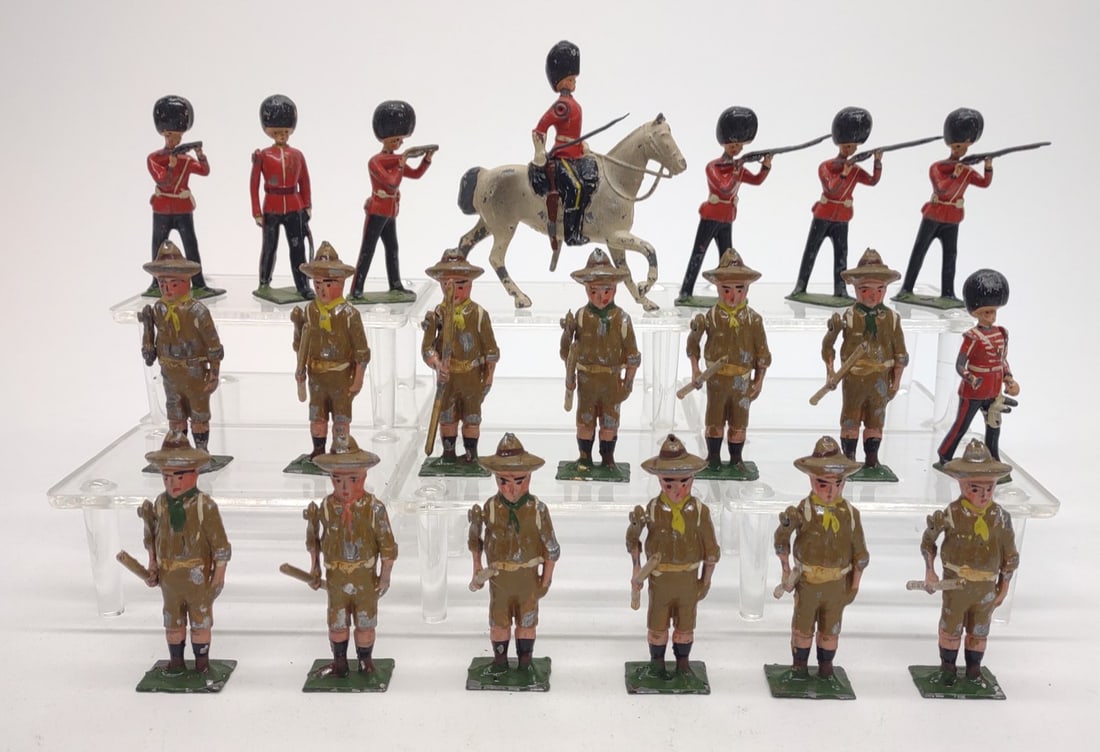 20 Lead Toy Boy Scouts & Royal Scots Soldiers (1 of 11)