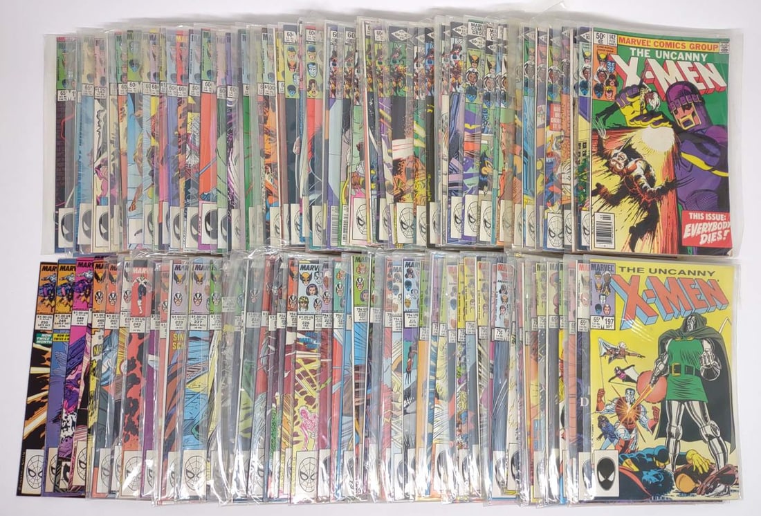 (108) X-Men #142-250 Marvel Comic Books (Full Run) (1 of 12)