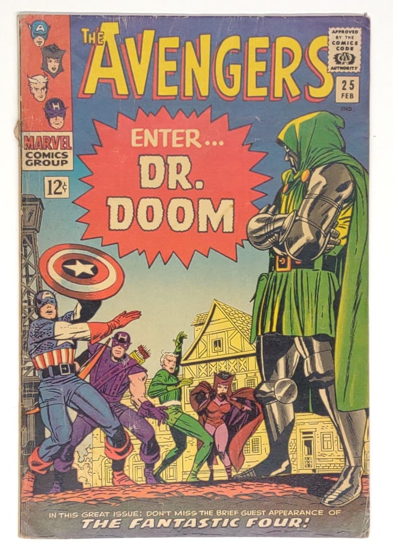 Avengers #25 Marvel Comic Book (1 of 6)