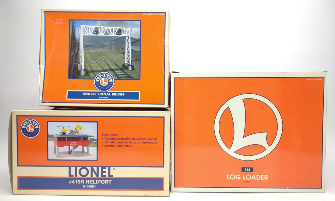 3 Lionel #6-14094, #419R & #164 Train Accessories (1 of 8)
