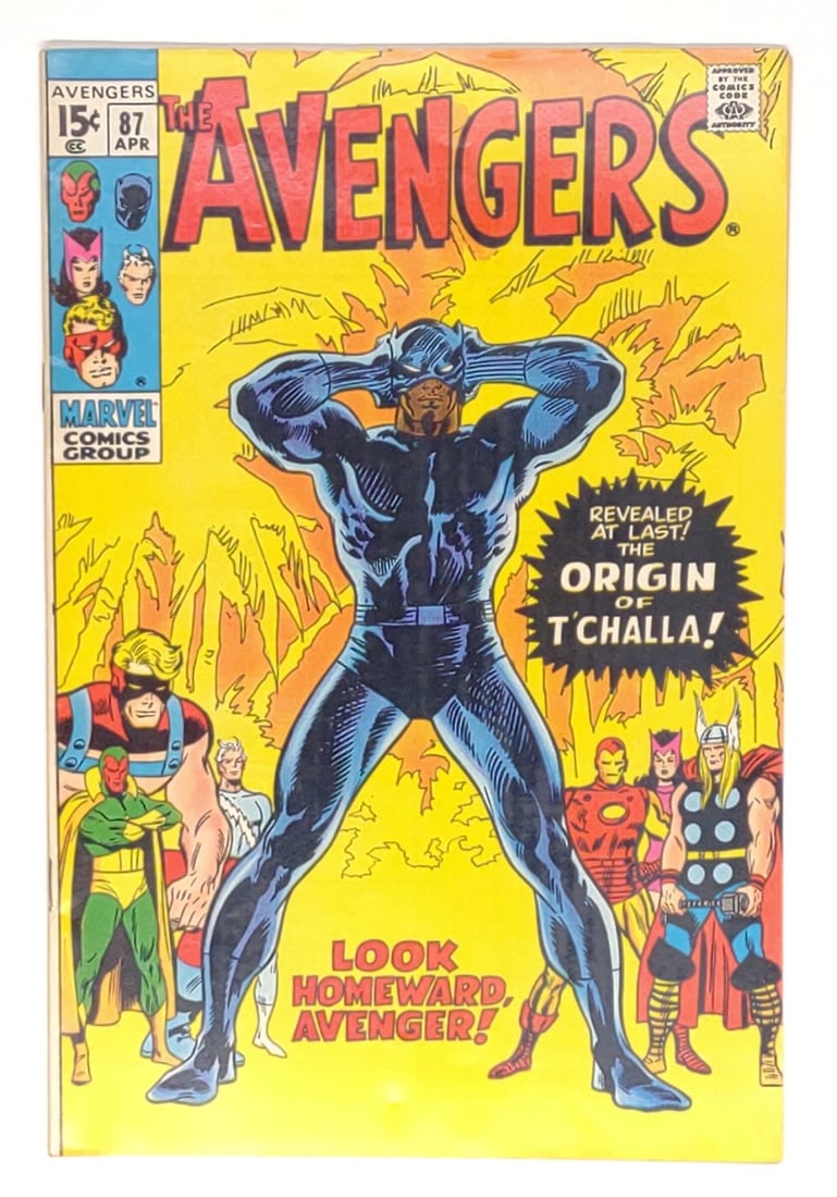 Avengers #87 Marvel Comic Book (1 of 6)