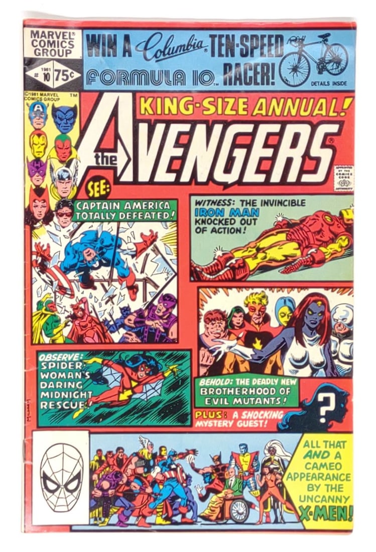 Avengers Annual #10 Marvel Comic Book (1 of 6)