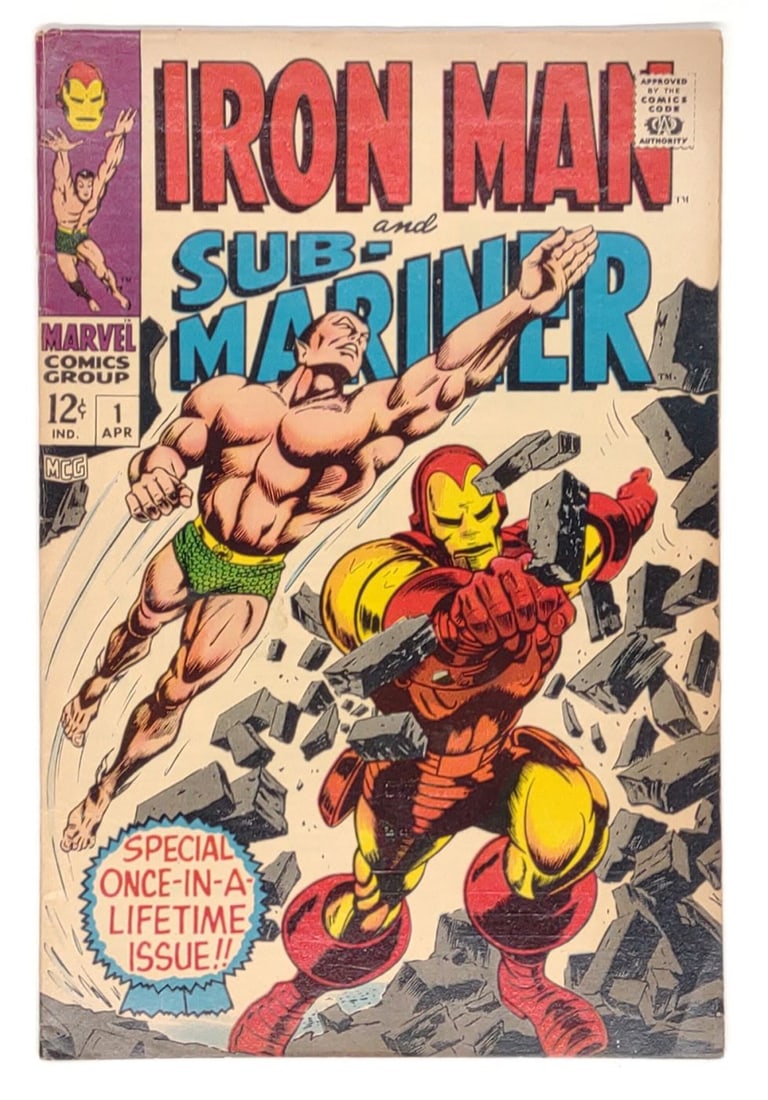 Iron Man & Submariner #1 Marvel Comic Book (1 of 6)