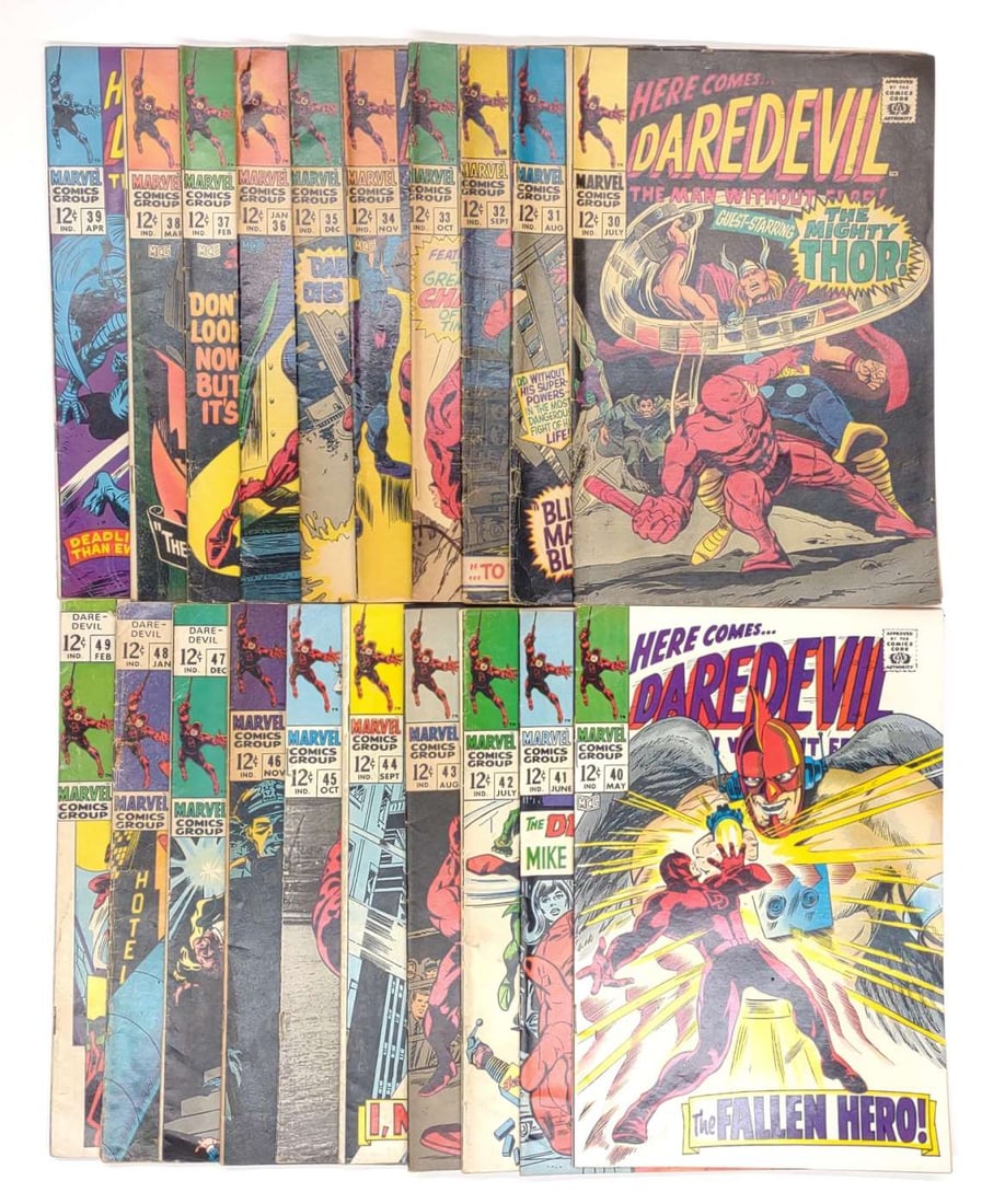 20 Daredevil #30-49 Full Run Marvel Comic Books (1 of 7)