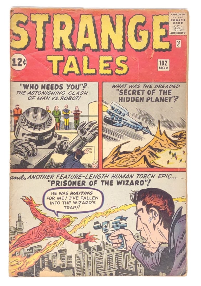 Strange Tales #102 Marvel Comic Book (1 of 6)