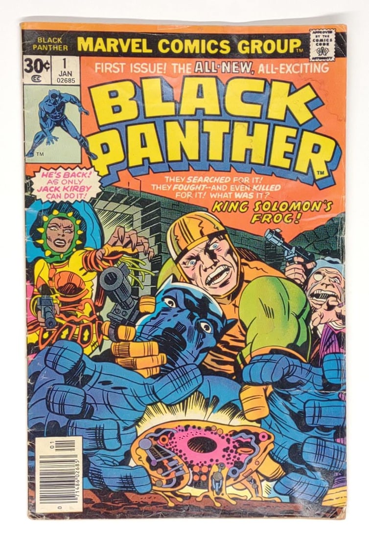 Black Panther #1 Marvel Comic Book (1 of 6)
