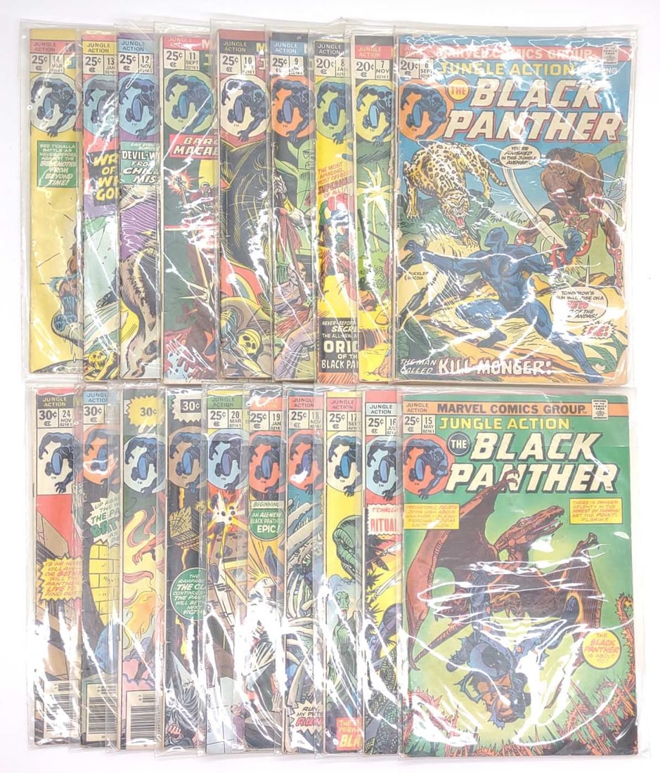 (18) Jungle Action #6-24 Marvel Comics (full run) (1 of 6)