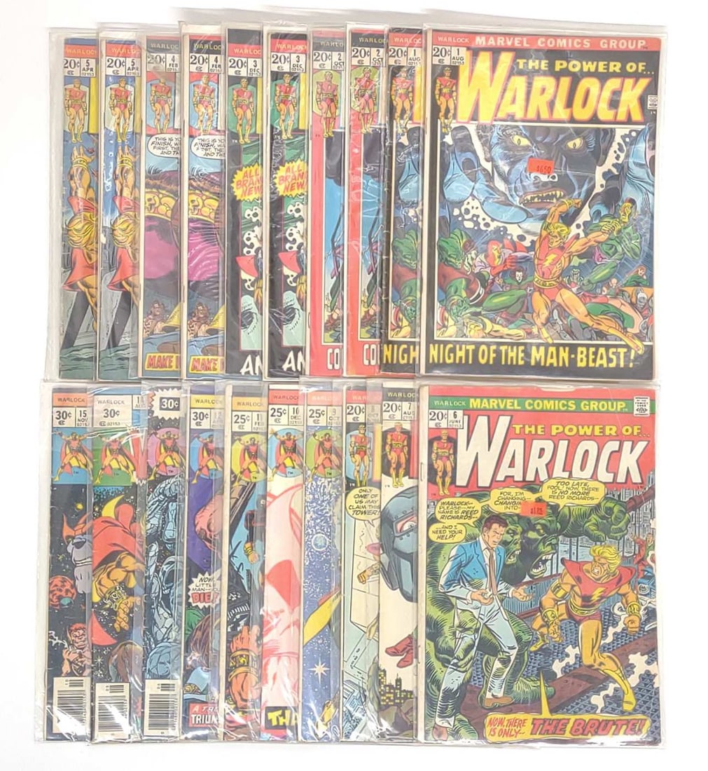 (20) Warlock #1-15 Complete Comic Run (1972) (1 of 5)