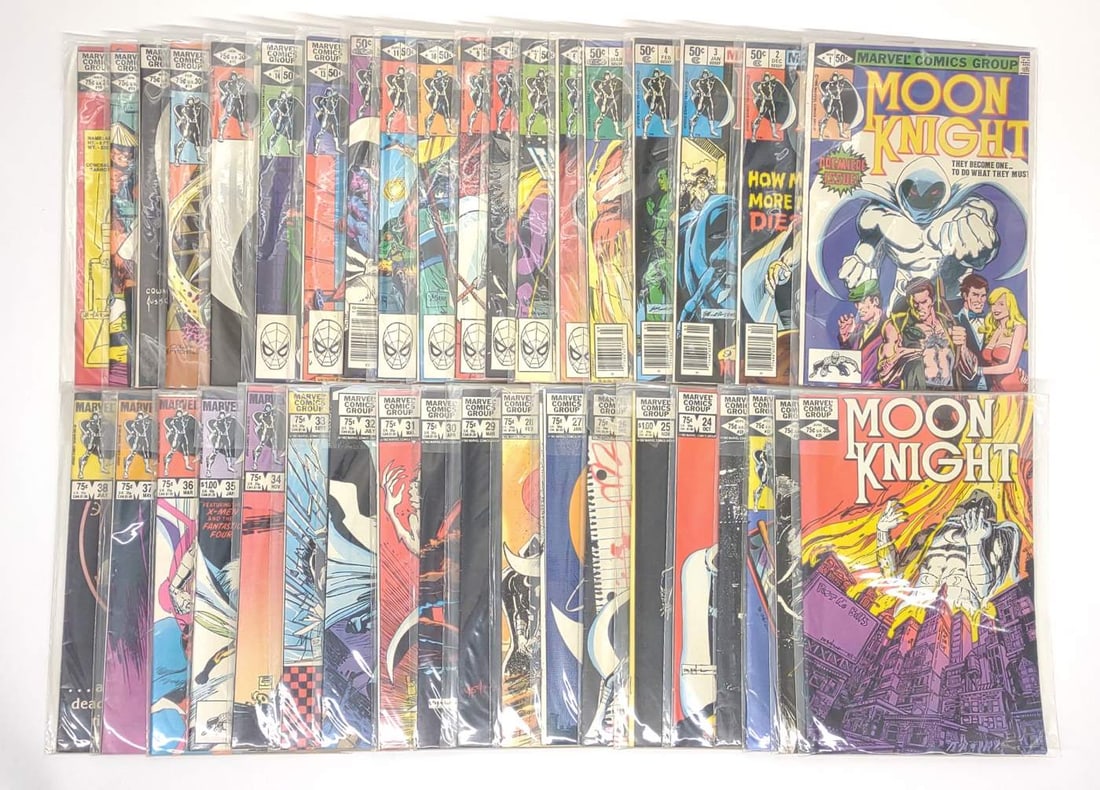Moon Knight #1-38 Complete Run Marvel Comics (1 of 6)