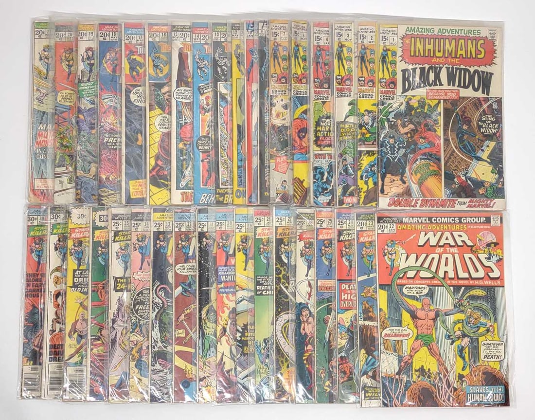 (36) Amazing Adventures #1-39 Marvel Comics (1970) (1 of 7)