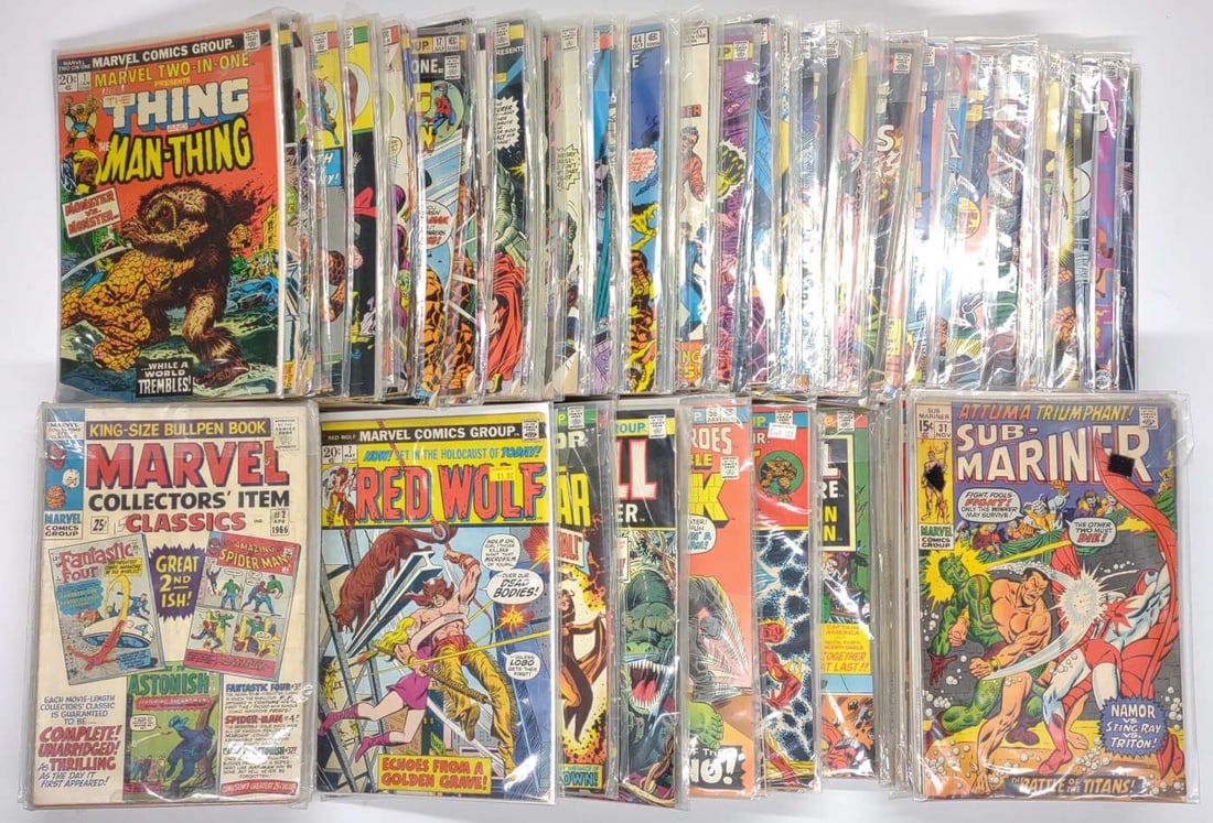 (185) Bronze Age Marvel Comic Books (1 of 6)