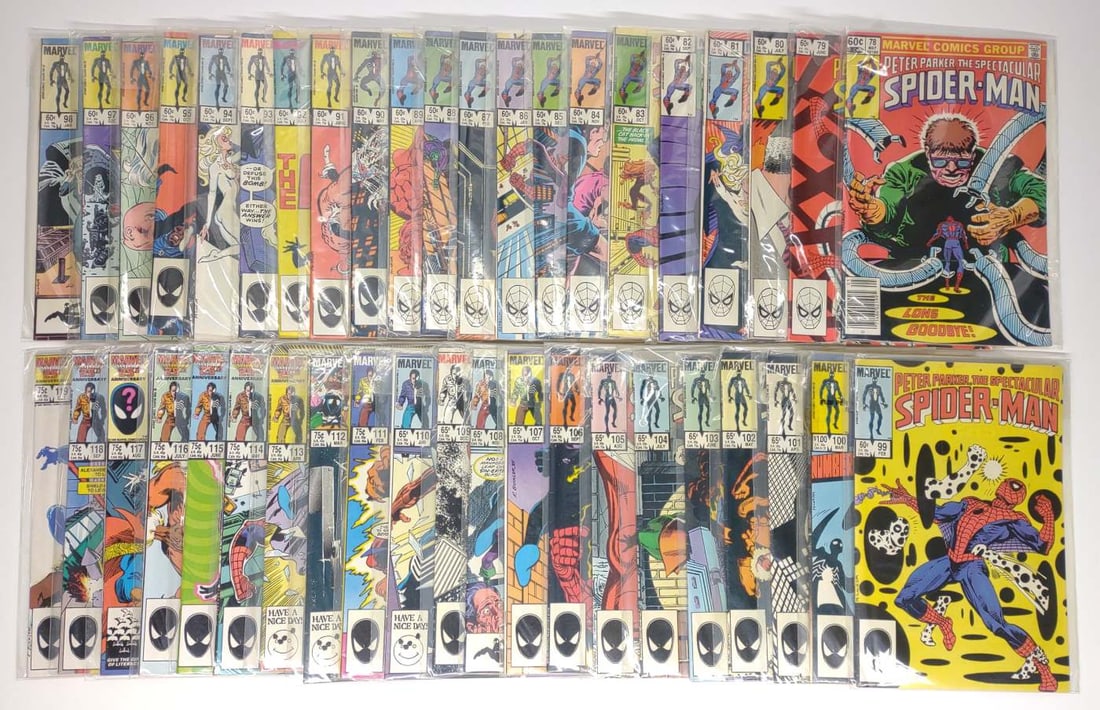 (42) Spectacular Spider-Man #78-119 Marvel Comics (1 of 10)