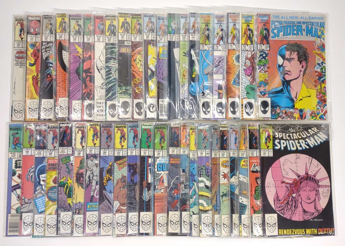 (41) Spectacular Spider-Man #120-160 Marvel Comics (1 of 10)
