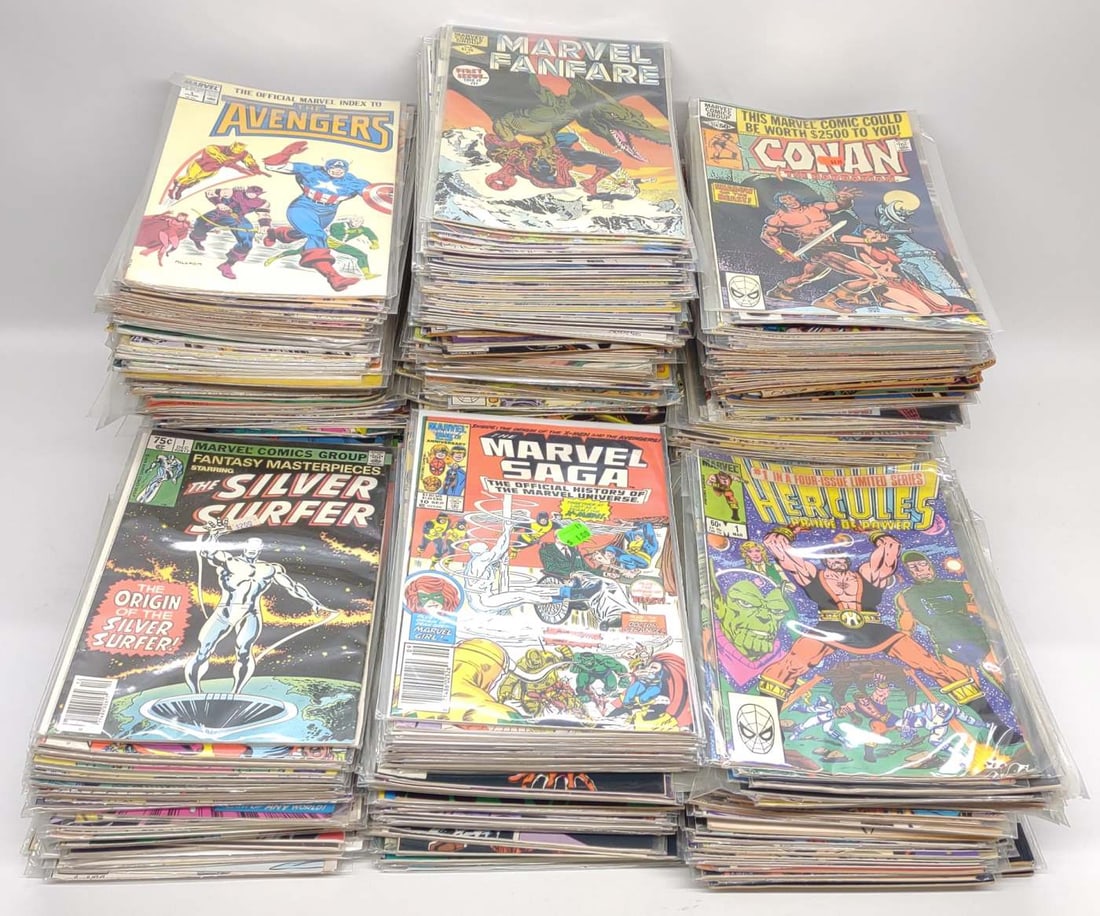 591 Marvel Bronze & Copper Age Comic Books (1 of 6)