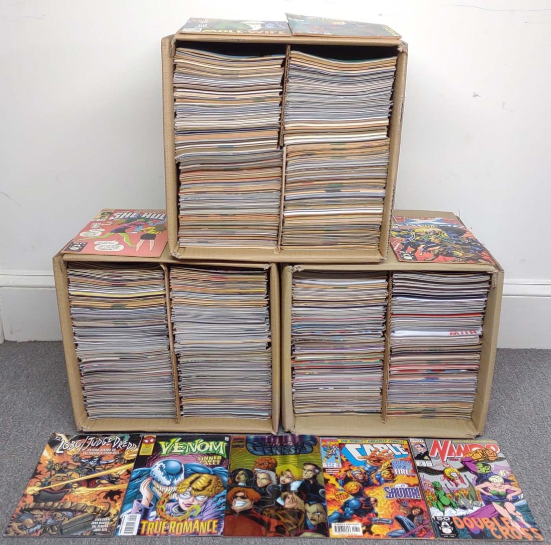 Approx. 1200 Modern Age Comics (1990-2023) J (1 of 8)