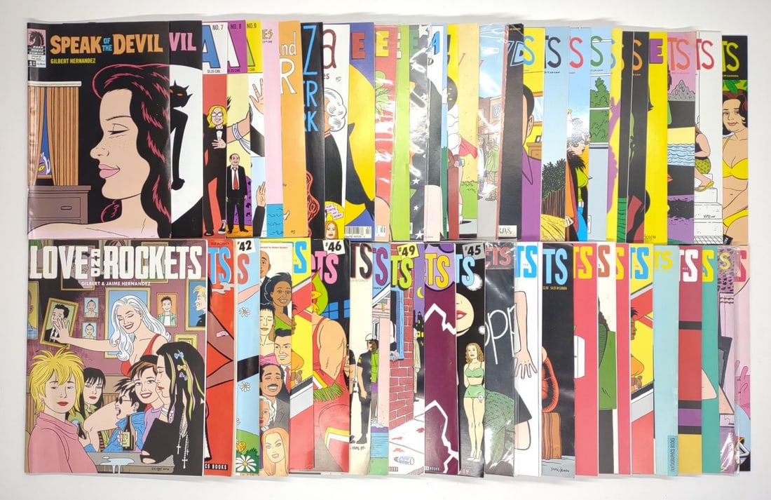 (59) Love & Rockets Adult Comic Books (1 of 6)