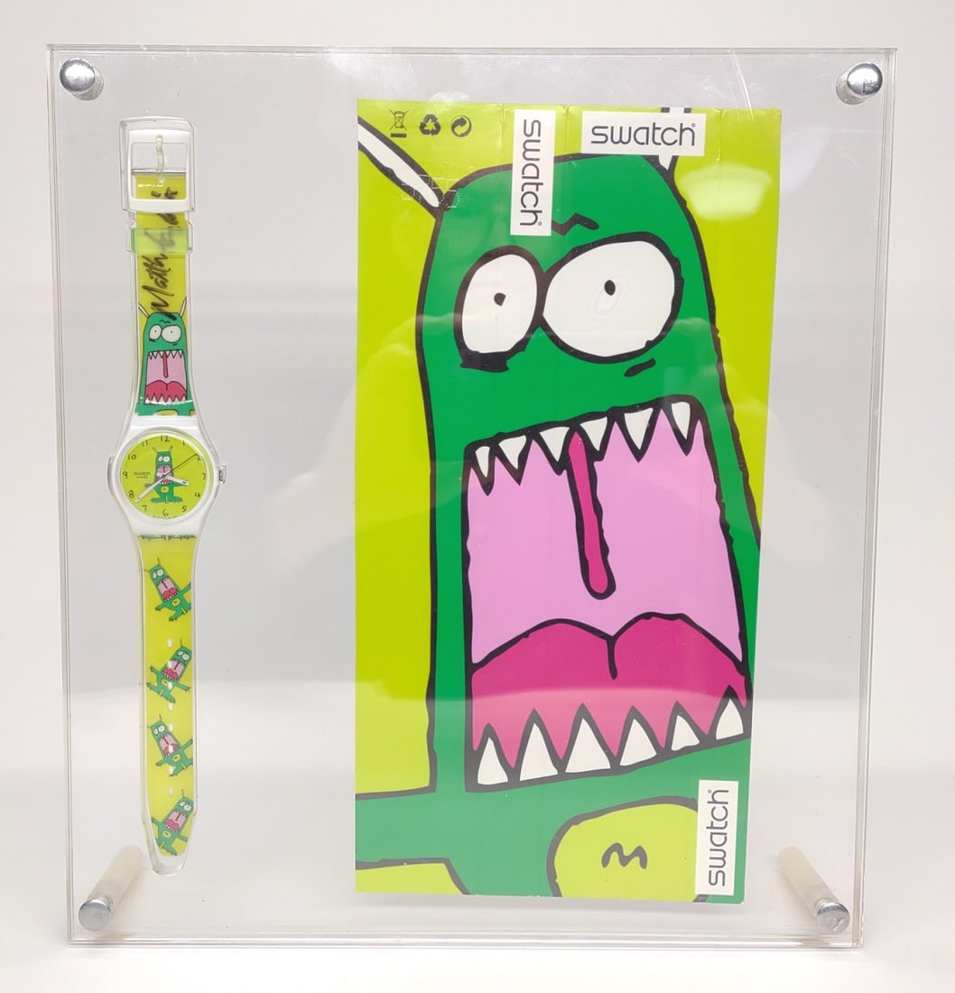 Matthew Langille Signed Swatch GW149 Watch (1 of 7)