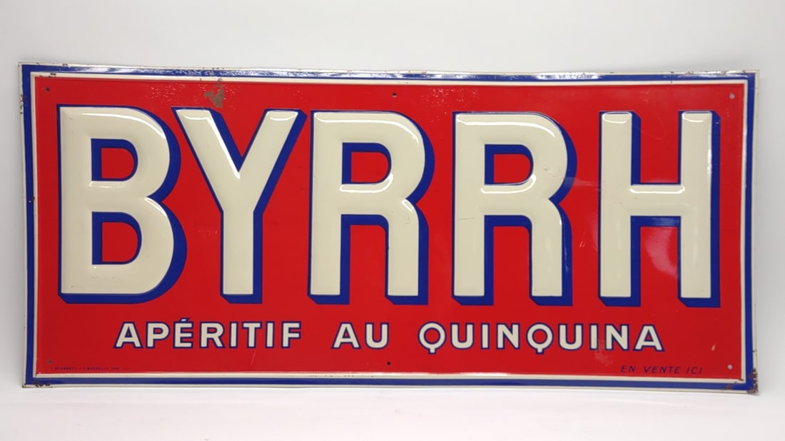 French Bryyh Single Sided Tin Advertising Sign (1 of 6)