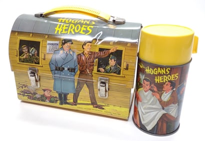 1966 Hogans Heroes Lunch Box w/ Thermos