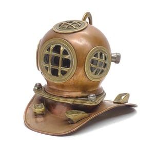 Vintage Rolex Diver Helmet Store Watch Display