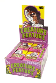 Topps 1980 Creature Feature Movie Photo Card Set