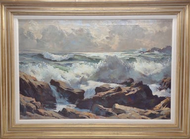 Alphonse Joseph Shelton (1905-1976) Oil Painting