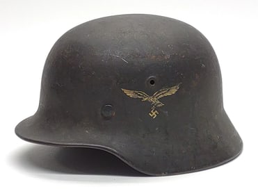 WWII German Luftwaffe M40 Helmet (Single Decal)
