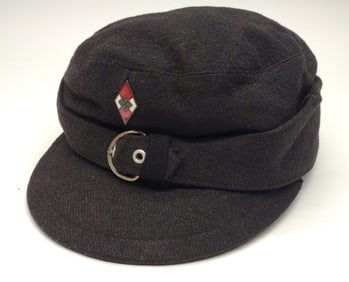 WWII German Hitler Youth M43 Field Cap w/ RZM Tag