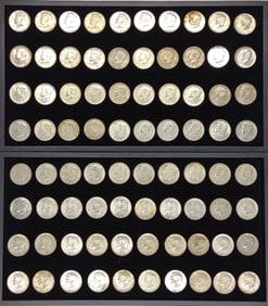 (80) 40% Silver 1965 Kennedy Half Dollar US Coins