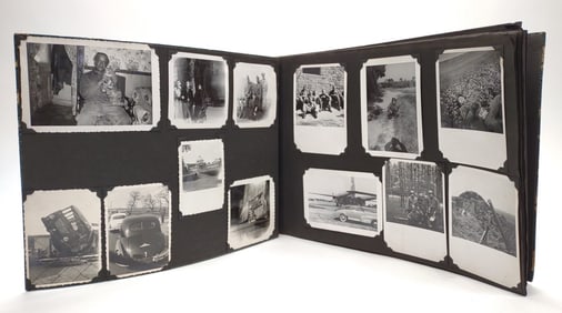 WWII US Military Photograph Album