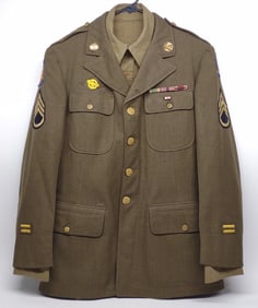 WWII US Army Air Force Uniform (Shirt & Jacket)