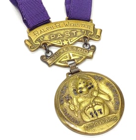 Royal Order Of Jesters Masonic Medallion