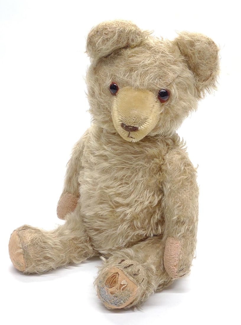 822. Sleeping Baby Bear Toy. Japan, Linemar, 1950s. 822. Sleeping Baby Bear Toy. Japan, Linemar, 1950s.
