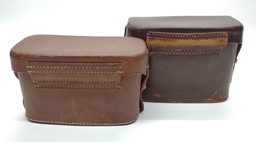 2 WWII German First Aid Med Kit Pouches