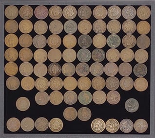 (78) Indian Head Pennies