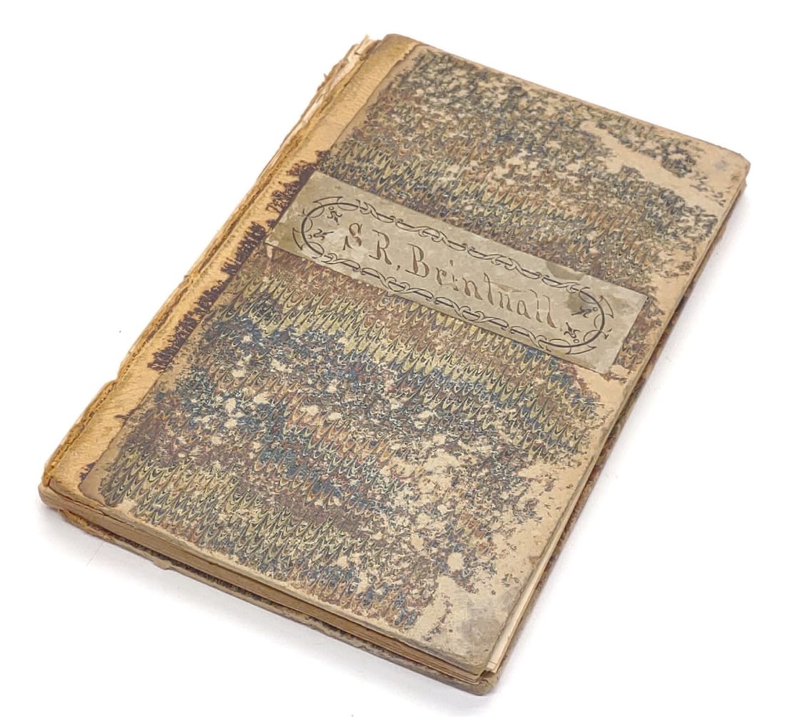 1857 Franklin Fire Society Member Log Book (MA.) (1 of 11)