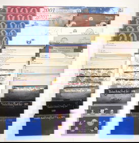 (40) 1971-2001 United Sates Mint Sets