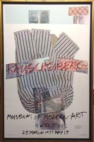 Robert Rauschenberg 1977 Museum Modern Art Poster