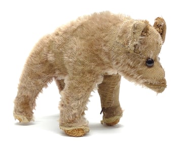 Early Pre-War Mohair Bear On All Fours