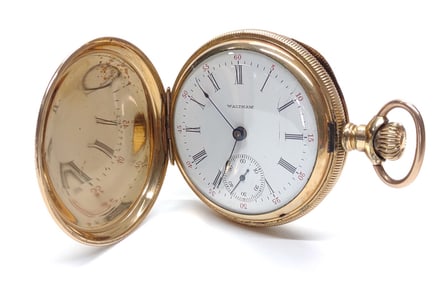 1903 Waltham Model 1883 Gold Filled Pocket Watch