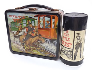 1969 The Wild Wild West Lunch Box w/ Thermos