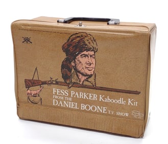 1964 Daniel Boone Vinyl Lunch Box