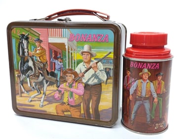 1960's Bonanza Lunch Box w/ Thermos
